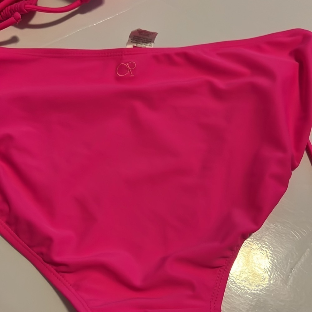 OP Triangle Bikini Top & Bottom Swim Suit Size XlL - Picture 6 of 7